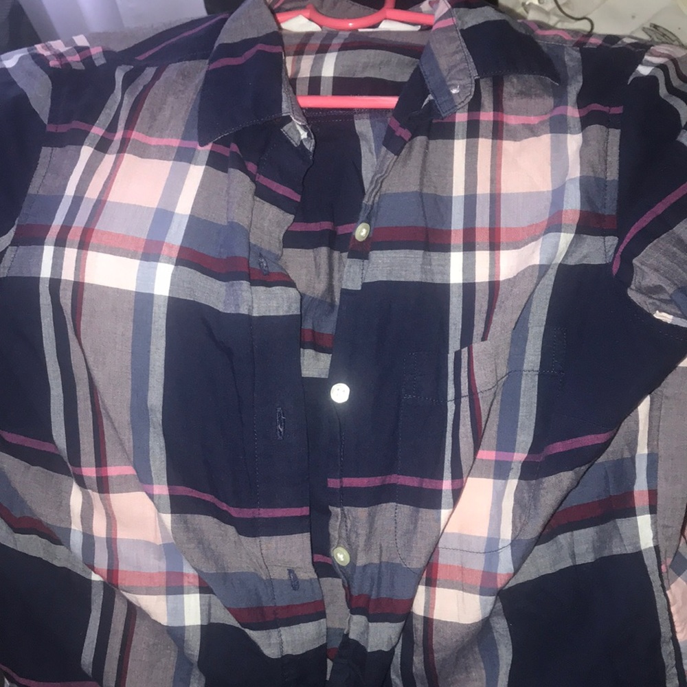 Flannel button downs